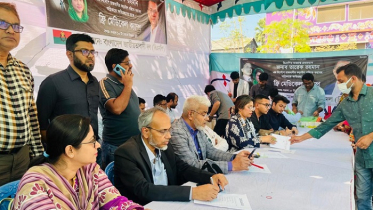 কড়াইল বস্তিতে বিএনপির ২ দিনব্যাপী হেলথ ক্যাম্প