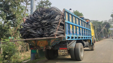 আখাউড়া স্থলবন্দর দিয়ে ৭৮ টন রড গেল ভারতে