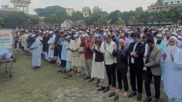 ভূমিকম্পে নিহত রাফির দাফন সম্পন্ন, শোকে স্তব্ধ বগুড়া