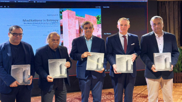 কাশেফ চৌধুরীর মনোগ্রাফ ‘মেডিটেশন ইন এনট্রপি’ উন্মোচন কাশেফ চৌধুরীর মনোগ্রাফ ‘মেডিটেশন ইন এনট্রপি’ উন্মোচন