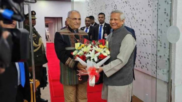 পূর্ব তিমুর প্রেসিডেন্টকে ঢাকায় লালগালিচা সংবর্ধনা