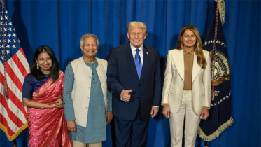 ডোনাল্ড ট্রাম্পের সঙ্গে ড. ইউনূসের সাক্ষাৎ, ছবি প্রকাশ