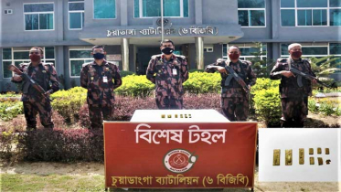 চুয়াডাঙ্গায় আড়াই কেজি সোনা উদ্ধার