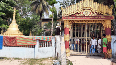 বৌদ্ধ বিহারের পথ দখল করে স্কুল ভবন নির্মাণ, চলছে উত্তেজনা