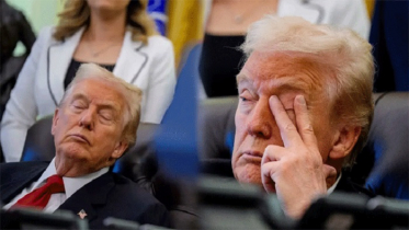 সামাজিক যোগাযোগমাধ্যমে ব্যাপক আলোচনায় ট্রাম্পের ছবি