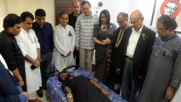 শোক দিবসে জাতীয় প্রেস ক্লাবে রক্তদান কর্মসূচি পালিত