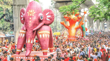 ঢাবিতে সকাল ৯টায় শুরু বর্ষবরণ বৈশাখী শোভাযাত্রা