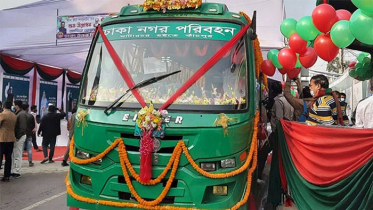 শৃঙ্খলা ফেরানোর চেষ্টায় রাজধানীতে চালু নগর পরিবহন সার্ভিস (ভিডিও)