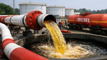 ভারত থেকে পাইপলাইনে ৭ হাজার টন ডিজেল এলো পার্বতীপুরে