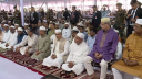 প্রধান জামাতে নামাজ আদায় করলেন রাষ্ট্রপতি ও প্রধানমন্ত্রী