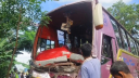 ফরিদপুরে দুই যাত্রীবাহী বাসের মুখোমুখি সংঘর্ষ, আহত অন্তত ২০