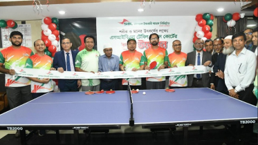 সোশ্যাল ইসলামী ব্যাংকে “টেবিল টেনিস কোর্টের” উদ্বোধন