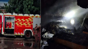 শাহজালাল বিমানবন্দরে ময়লার স্তূপে আগুন নিয়ন্ত্রণে