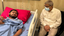 নুরকে দেখতে হাসপাতালে মির্জা ফখরুল