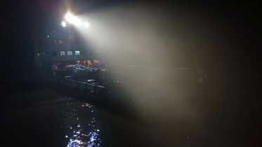 ঘন কুয়াশায় দৌলতদিয়া-পাটুরিয়া নৌরুটে ফেরি চলাচল বন্ধ