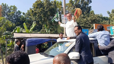 ফরিদপুর ১ আসনে বিএনপি নেতার মোটর শোভাযাত্রা ফরিদপুর ১ আসনে বিএনপি নেতার মোটর শোভাযাত্রা