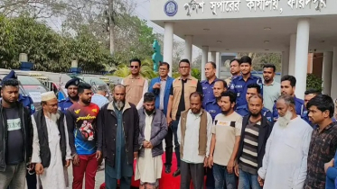 ফরিদপুরে ১৮ ইজিবাইক উদ্ধার; চোরচক্রের ১২ জন গ্রেপ্তার