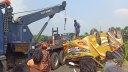 ফরিদপুরের সড়ক দুর্ঘটনায় দুই যাত্রী নিহত, আহত অন্তত ২০