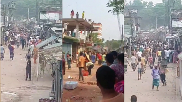 ফুটবল খেলার মাইকিং নিয়ে ৪ গ্রামবাসীর মধ্যে সংঘর্ষ, আহত শতাধিক