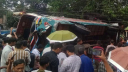 নিয়ন্ত্রণ হারিয়ে ট্রাক উল্টে দোকানে, নারীসহ নিহত ৩