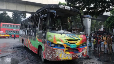 রাজধানীতে ১৩ দিনে ৬৪ গাড়িতে আগুন