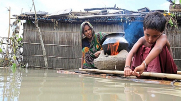 এখনও পানির নিচে বসতবাড়ি, রাস্তাঘাট ও ফসলের ব্যাপক ক্ষতি (ভিডিও)