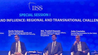 দেশের অভ্যন্তরে কোনও অ-রাষ্ট্র সশস্ত্র গোষ্ঠীকে কাজ করতে দেওয়া হবে না : পররাষ্ট্র উপদেষ্টা