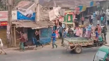 গাজীপুরে ঝুট ব্যবসাকে কেন্দ্র করে বিএনপির দুই গ্রুপের সংঘর্ষ