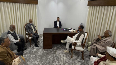 প্রথমবার দলের গুলশান কার্যালয়ে তারেক রহমান