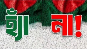 ১০৬ কেন্দ্রের প্রাথমিক ফলাফল: ৫০ হাজার ভোটে এগিয়ে ‘হ্যাঁ’