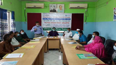 হিলিতে মানবপাচার ও বাল্যবিয়ে প্রতিরোধ বিষয়ক সভা