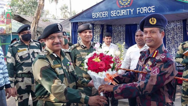 হিলি সীমান্তে বিজিবির সঙ্গে বিএসএফের বৈঠক