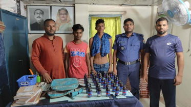 হিলিতে মাদকসহ ২ যুবক আটক