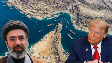 হরমুজ প্রণালি অবরোধের নির্দেশ ট্রাম্পের, হুশিয়ারি ইরানের