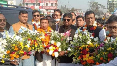 নিজ জেলায় পবনসহ যুবলীগের কেন্দ্রীয় কমিটির ১০ নেতাকে সংবর্ধনা