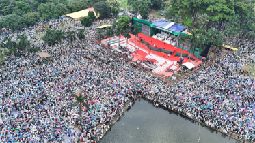 জামায়াতের সমাবেশ: কানায় কানায় পূর্ণ সোহরাওয়ার্দী উদ্যান