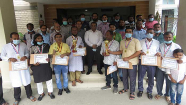 জয়পুরহাটে দাবা প্রতিযোগিতার পুরস্কার বিতরণ