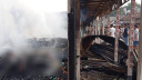 ভূরূঙ্গামারী বাজারে আগুন, ১০৫ দোকান পুড়ে ছাই