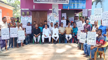 আনার হত্যার দৃষ্টান্তমূলক শাস্তির দাবিতে অবস্থান কর্মসূচি পালন