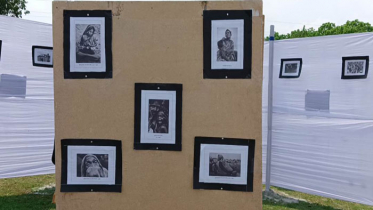 গণহত্যা ও স্বাধীনতা দিবস উপলক্ষে খুবিতে প্রদর্শনী