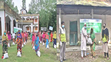 কুড়িগ্রামে গুড নেইবার`স বাংলাদেশ এর ত্রাণ বিতরণ
