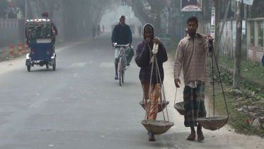 কুড়িগ্রামে মৃদু শৈত্য প্রবাহে জনজীবন স্থবির