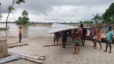 কুড়িগ্রামে বন্যা পরিস্থিতির অবনতি