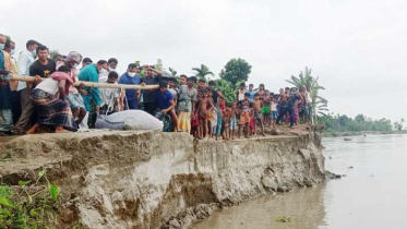 কুড়িগ্রামে নদী ভাঙনে বিলীন ১ হাজার পরিবার 