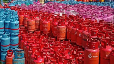 ১২ কেজি এলপিজি সিলিন্ডারের দাম ৫০ টাকা বেড়ে ১৩৫৬