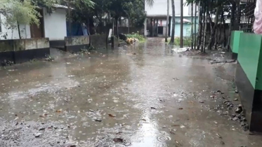 লক্ষ্মীপুরে বৃষ্টিপাত অব্যাহত, বইছে বাতাস