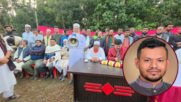 ছেলে এনসিপির প্রার্থী, বাবা ভোট চাইলেন ধানের শীষে