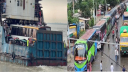 পাটুরিয়া ঘাটে ঘরমুখো মানুষের উপচেপড়া ভিড়,বাড়তি ভাড়ার অভিযোগ