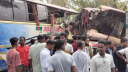 ঢাকা-বরিশাল মহাসড়কে দুই বাসের মুখোমুখি সংঘর্ষে, নিহত ২