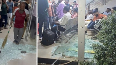 মালিবাগে সোহাগ পরিবহনের কাউন্টারে হামলা-ভাঙচুর